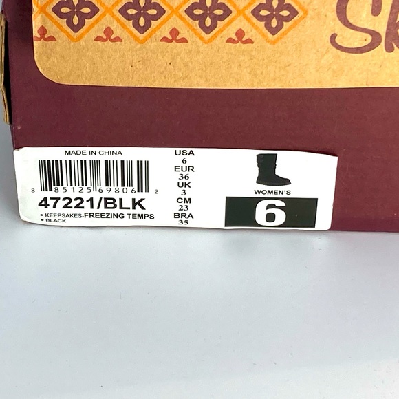 Sketchers Black Boots size 6 - Picture 3 of 3